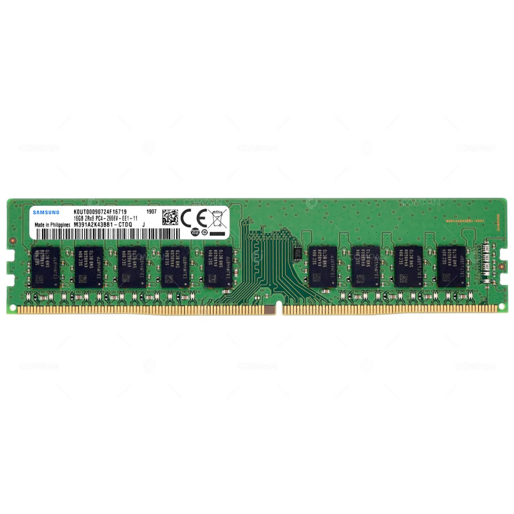 M391A2K43BB1-CTD SAMSUNG DDR4 16GB 2RX8 PC4-21333 2666MHZ UDIMM